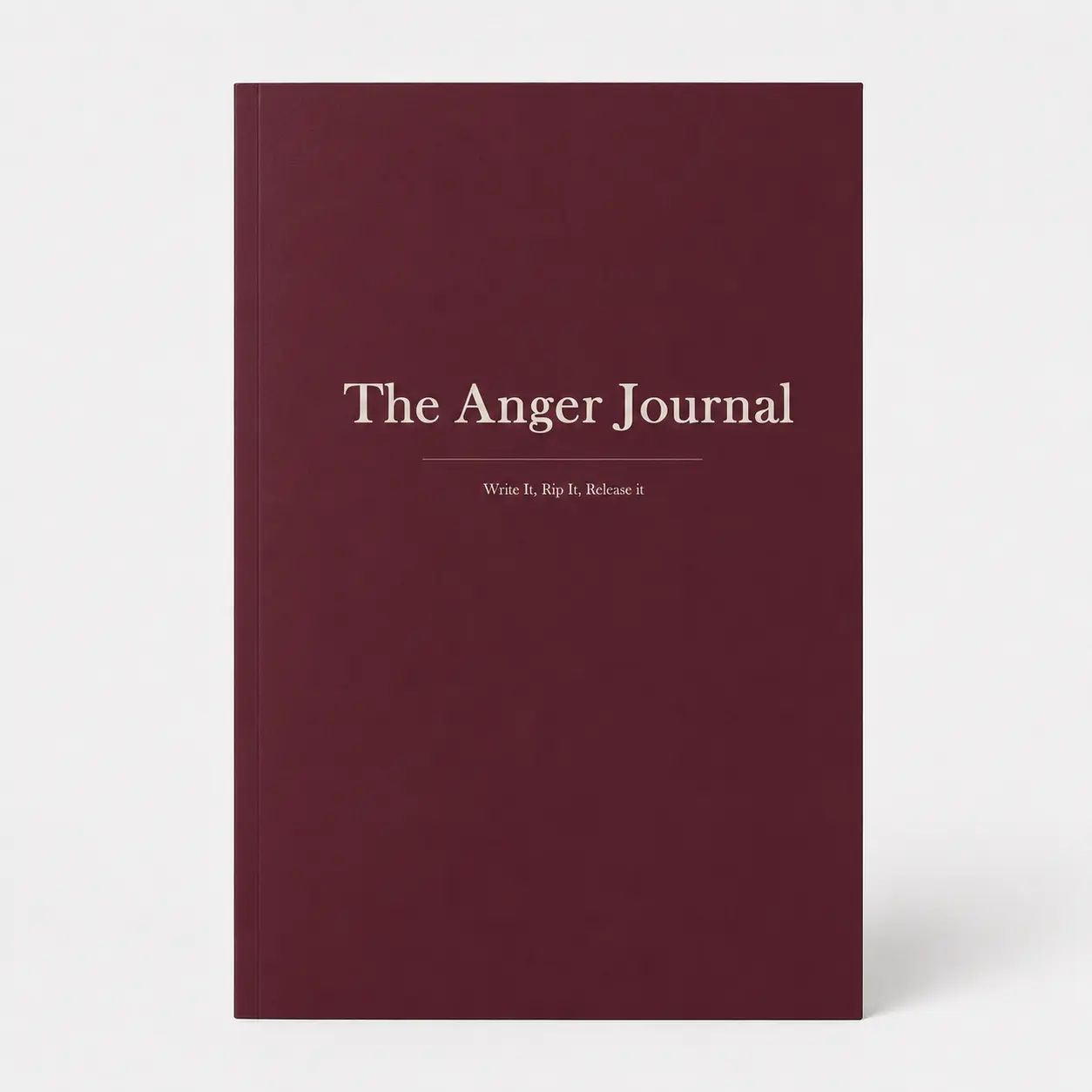 The Anger Journal: Write. Rip. Release. | A Guided Journal for Emotional Healing, Letting Go, and Finding Inner Peace