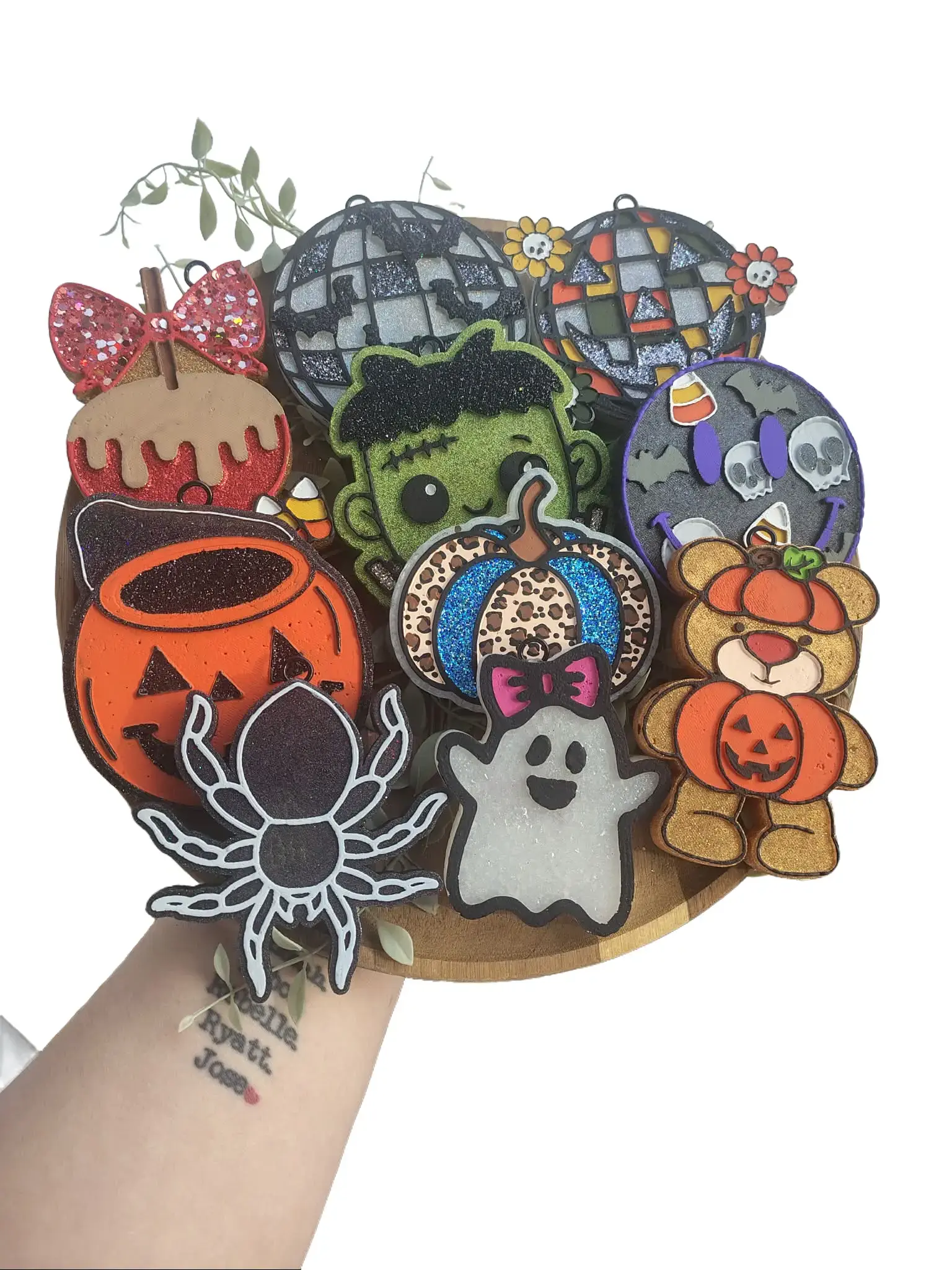 Halloween Themed Car Fragrance - Deodorizer, Hanging Car Interior Air Diffuser Accessory, Deodorizer Car Fragrance