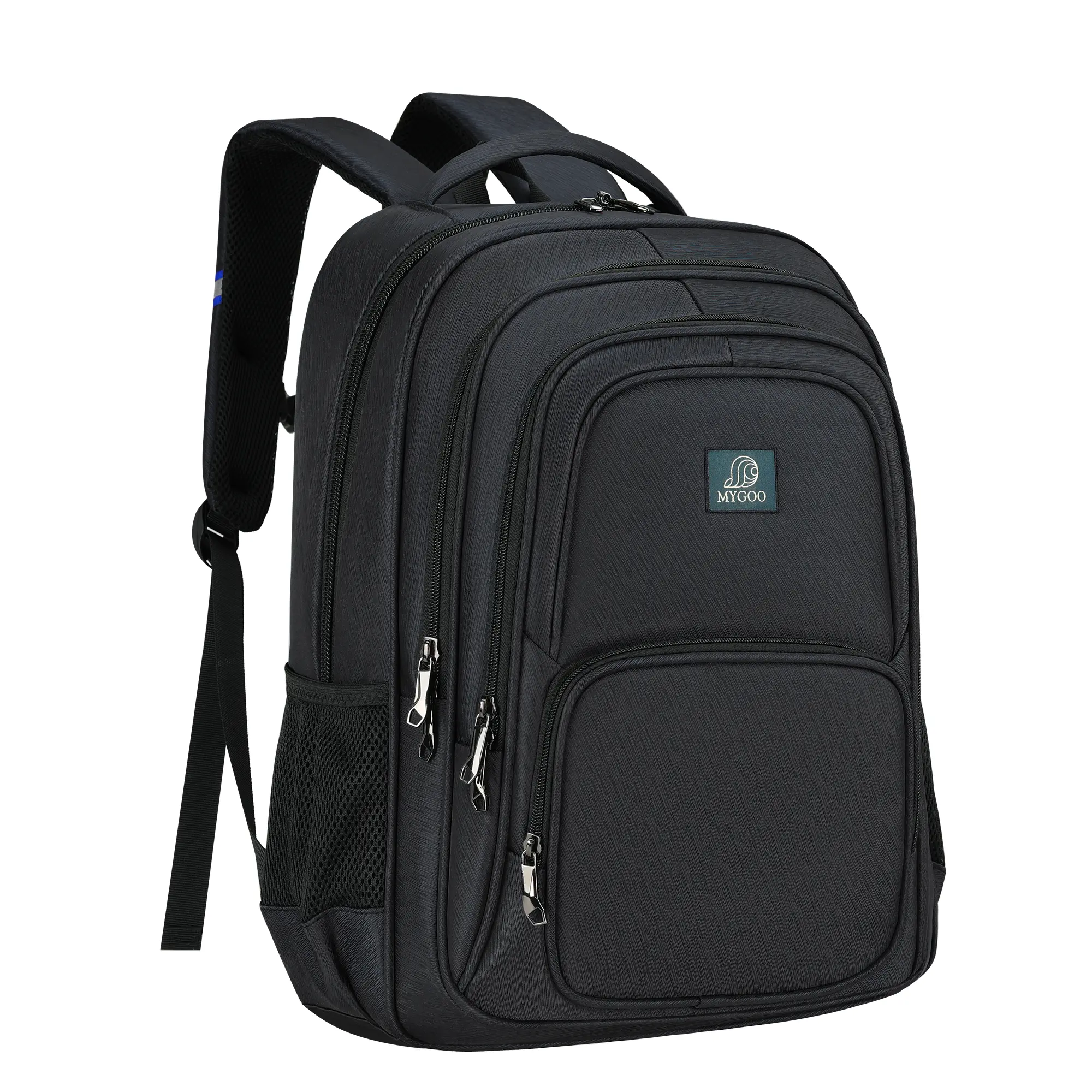 Haven Backpack - Black, Durable Design, Multiple Compartments, Front Pocket, Top Handle, Ideal for Everyday Use