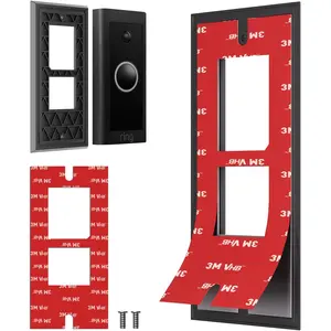 Adhesive Video Doorbell Mount for Ring Video Doorbell Wired (2021 Release) - Ring Doorbell Mount Accessories fit Apartments, Offices, Houses