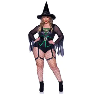 Plus Size Broomstick Babe Costume