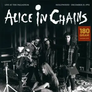 Alice In Chains - Live At The Palladium  Colored Vinyl (DOL) Rock Grunge  Limited Edition Live Recording album cover art