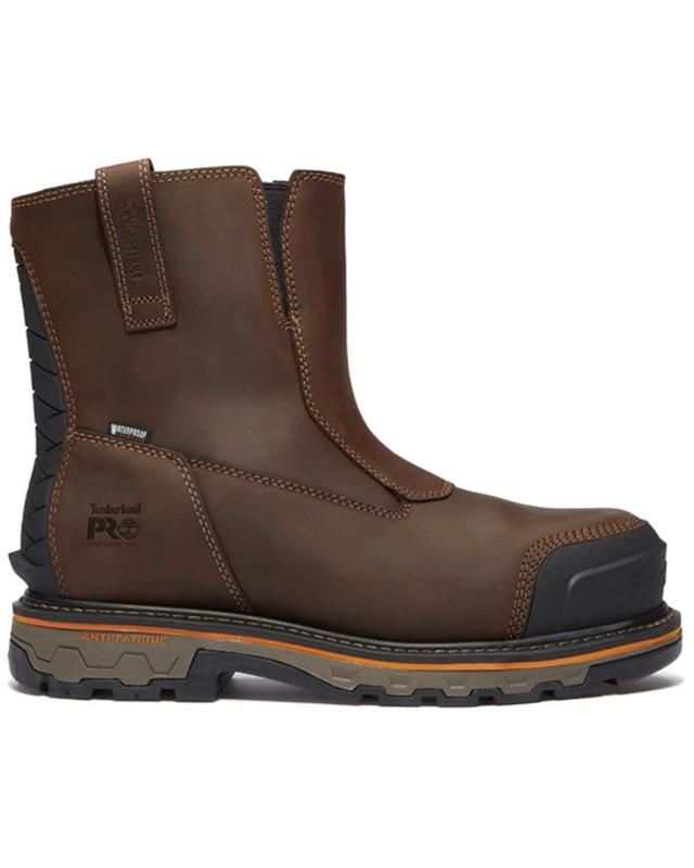 Timberland Men's Pro True Grit Waterproof Chelsea Work Boot Composite Toe - Tb0a67qkw01