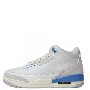 Men's Jordan 3 Retro "Lucky Shorts" Smmt Wht/Hydrogen Blue (CT8532 101)