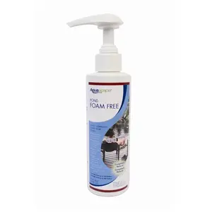 212 MAIN 250ml-8.5oz Pond Cleaner, Water-Safe Foam-Eliminating Cleaning Solution for Fish Pond Maintenance Needs