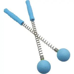 Massager Ball Hammer(2-Pack)Hammer Stick Manual Beat Golf Ball Massager Back Shoulder Massage Full Body Reduce Fatigue Pain(Blue)