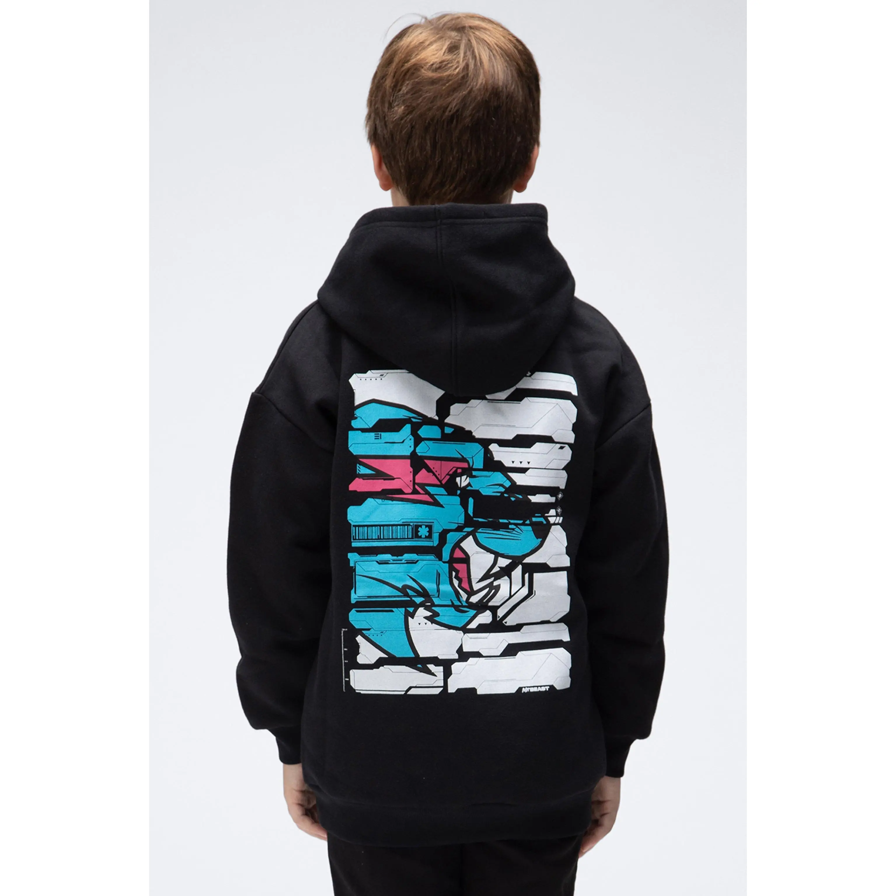 Youth Particle Hoodie - Black