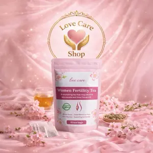 Derasine Fibrom, kit Kist, Vant Fèmal tromp bouche e fasilite w ansent 100% natirel 10 bags Tea Natural
