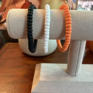 Halloween Clay Beaded Bracelet Stack