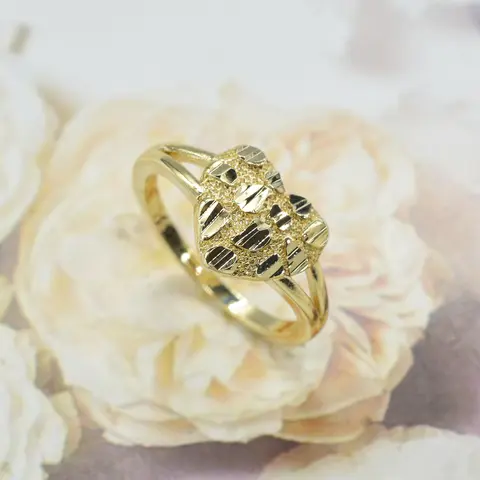Mother's Day Gift Women's Fashion Irregular Heart-Shaped Ring, Heart Design Ring, Perfect for Daily Parties or Special Occasions, Elegant Jewelry Gift for Valentine's Day