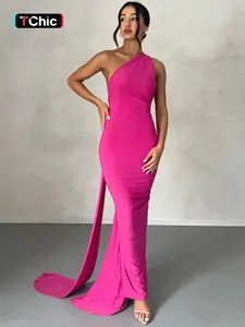 Women's Plain Ruched O-ring Backless Halter Neck Sleeveless Bodycon Dress, Womenswear Summer Clothes Women, Elegant Style Maxi Dress for Evening Party Club, Ladies Summer Clothes Elegance