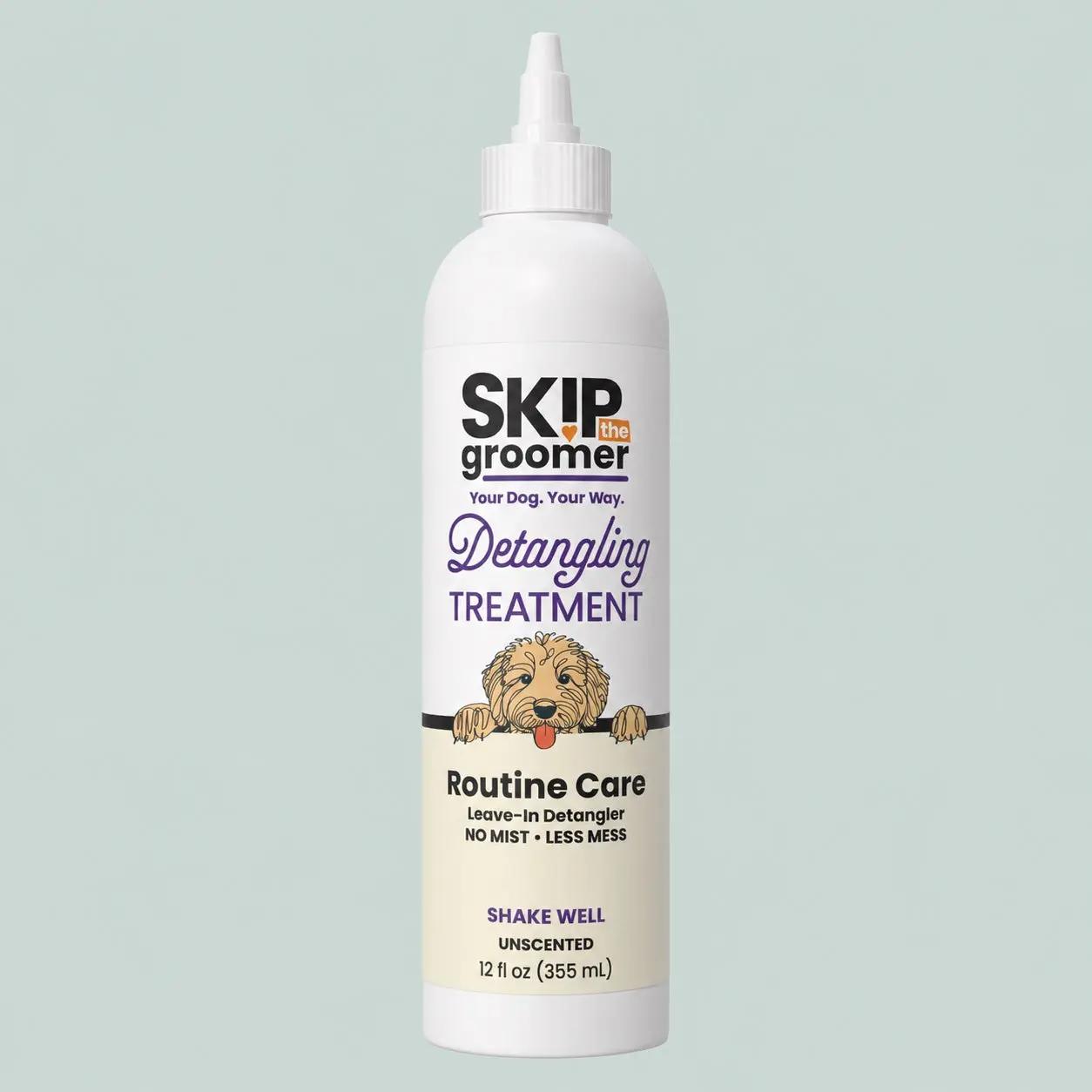 Dog Detangling Treatment, Leave in Conditioner, Smooth Coat, Tangle Remover, No Tangles