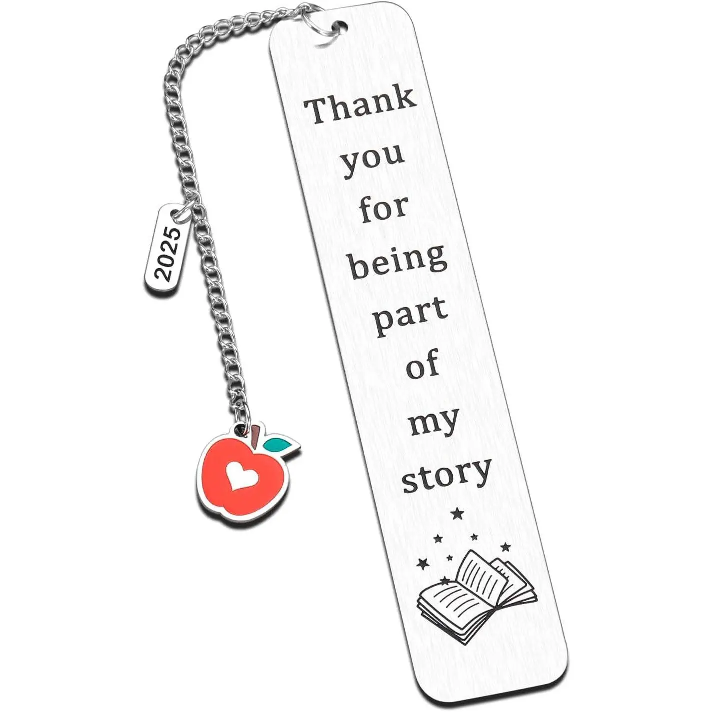 Gifts for Teachers, 2025 Teacher Bookmark Gifts, Teacher Appreciation Gifts for Women Men, Preschool Teacher Gifts, Principal Gifts, Thank You for