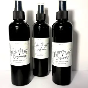 Late Night Cashmere Body & Room Spray - Top Sellers Scent with White Jasmine & Pink Peppercorn Notes - Made in Georgia
