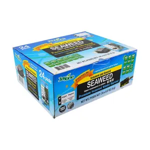 JAYONE Korean Roasted Seaweed Snacks - Low Sodium, Savory Flavored Gim (24 Packs, 120g) - Healthy & Delicious Snack for Kids & Adults JAYONE Korean Roasted Seaweed Snacks - Low Sodium, Savory Flavored Gim (24 Packs, 120g) - Healthy & Delicious Snack for Kids & Adults