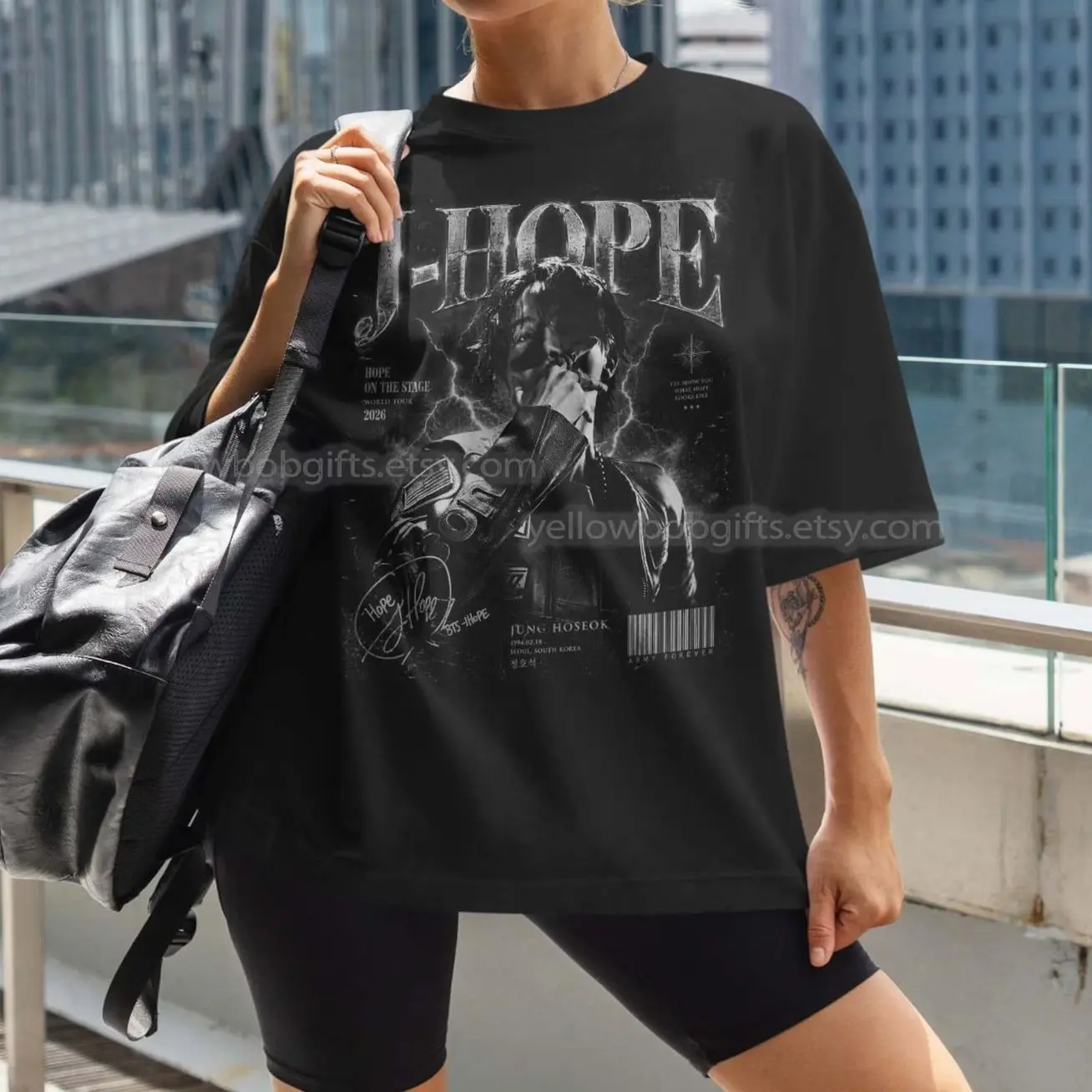 J-hope unisex tshirt, J-Hope T-Shirt, K-pop Idol Graphic Tee-Fan Merch, kpop bootleg Tshirt, Kpop Gift, Kpop Merch B81