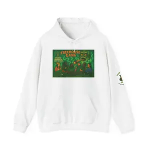 Treehouse Gang Hoodie, Cozy Unisex Sweatshirt, Perfect for Nature Lovers