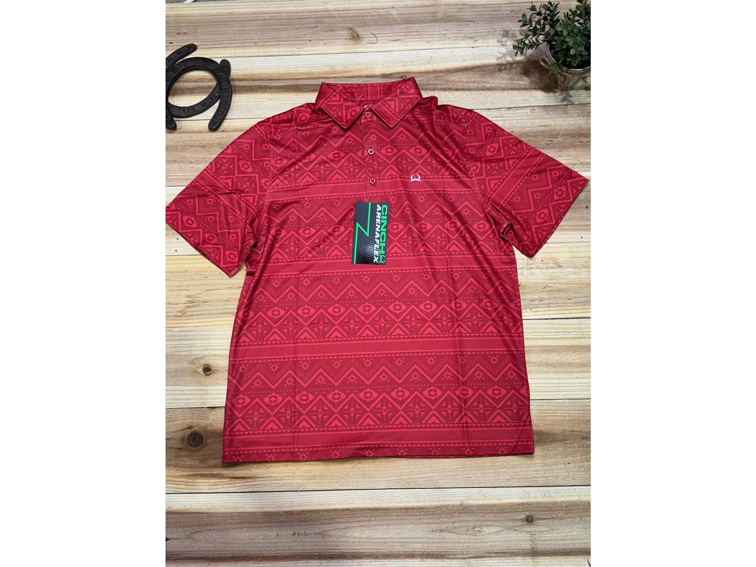 Cisco Cinch Polo Men’s Performance Polo Shirt Menswear Top Outdoor Polyester Casual Fabric