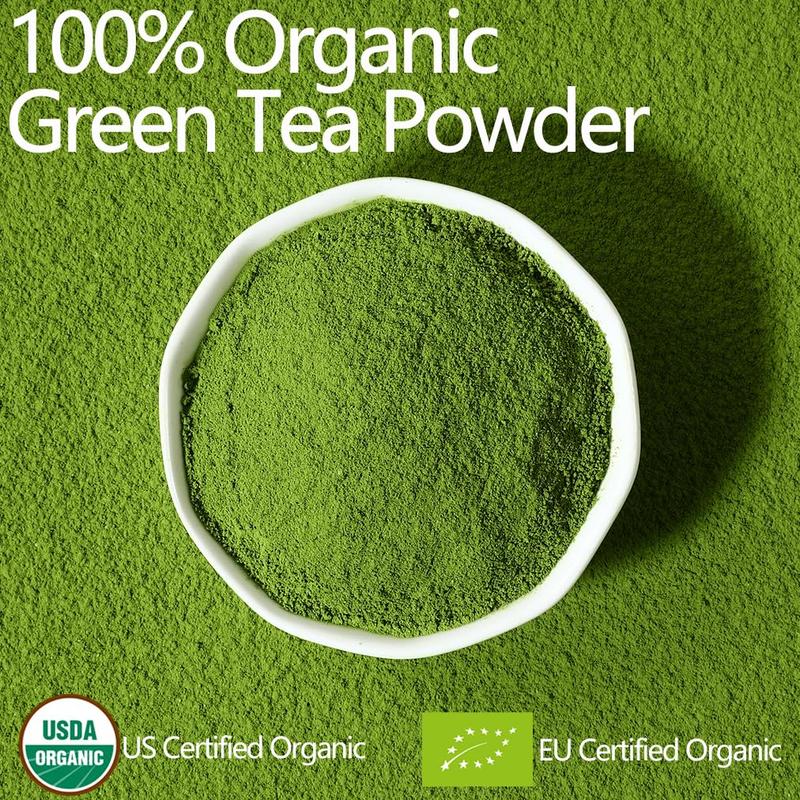 1.06oz Organic Matcha Green Tea Powder Natural & No Additives GMO Free Beverage Mixed Drinks