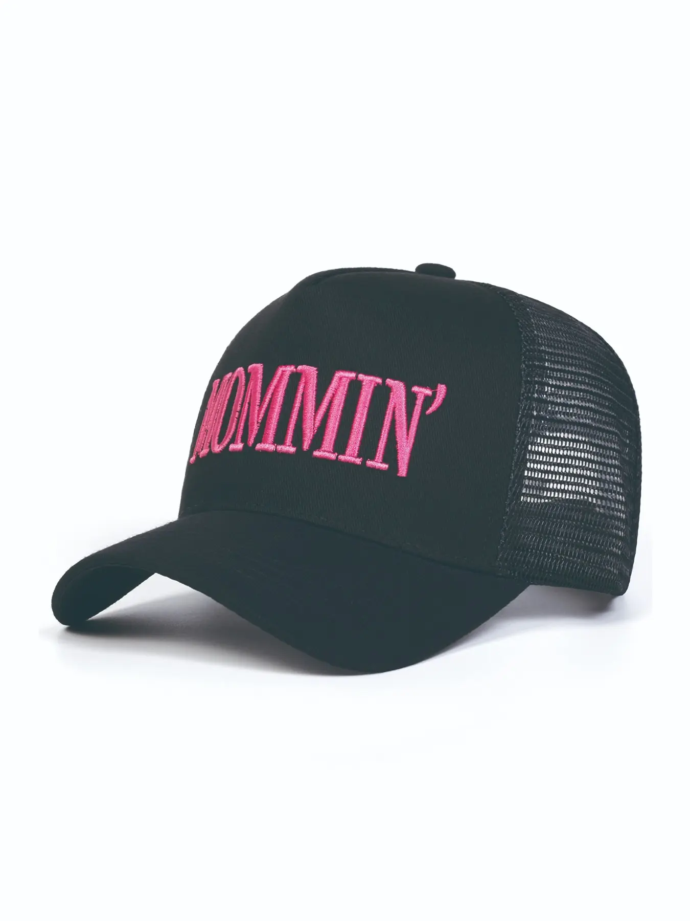 Unisex Mommin Butterfly Knot Baseball Cap, Adjustable Sun Protection Casual Hat, Fitted Outdoor Travel Beach Party Hat, Fitted Caps