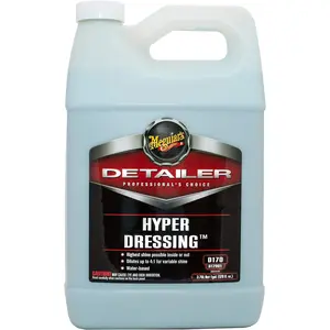 Meguiar's D17001 Hyper Dressing - 1 Gallon – Give Your Car’s Trim Pieces the Best Shine & Gloss