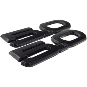 2015-2023 All Gloss Black Door Fender Side 5.0 Emblem for Ford Mustang GT F150