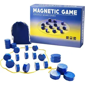 Magnet Chess Game with String, Puzzle Strategy Games for Easter Basket Stuffers, Family Games Night, Party, Birthday, Christmas, Game Collections