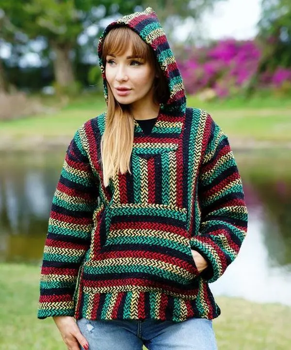 Rasta Baja Hoodie