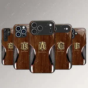 Suitable for  [iPhone 17 Pro]  New retro letter mobile phone case simple explosion-proof mobile phone case affordable anti-fall anti-fingerprint 995