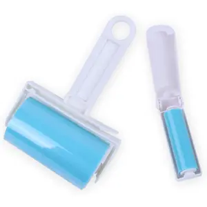 Reusable Sticky Picker Set Cleaner Lint Roller Pet Hair Remover Brush
