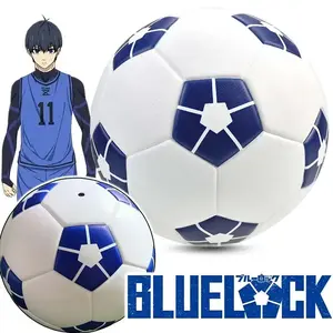 Anime Blue Lock Isagi Yoichi Football Size 5 Children PU Material Seamless Goal Team Outdoor Competition Game Football Training Ball Soccerball Print Sexy Micro Bikini Magnetic Cap Golf Clip Tour Soft Golf Balls Bag