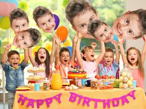 Best BIG Heads Birthday Bash Cardboard Cutouts | Face On A Stick Birthday Party| Make your custom cardboard cutouts