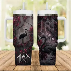 Vintage Sleep Token Band Music Tumbler, Sleep Token Tumbler, Printed Tumbler 40 Oz, Tumbler Gift, Gift For Fan