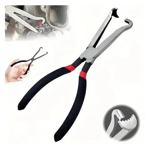 Electrical Disconnect Pliers 37960 Automotive Electrical Connector Disconnect Pliers Long Spark Plug Disassembly Pliers Tear Down Air Flow Sensors Fuel Injectors