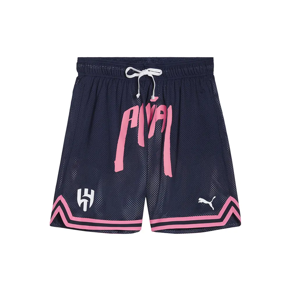 PUMA Mens Hoops X Al Hilal Shorts Casual Bottoms Casual - Blue