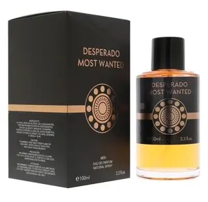 Desperado Most Wanted Eau de Parfum - Natural Spray Cologne for Men - 100ml