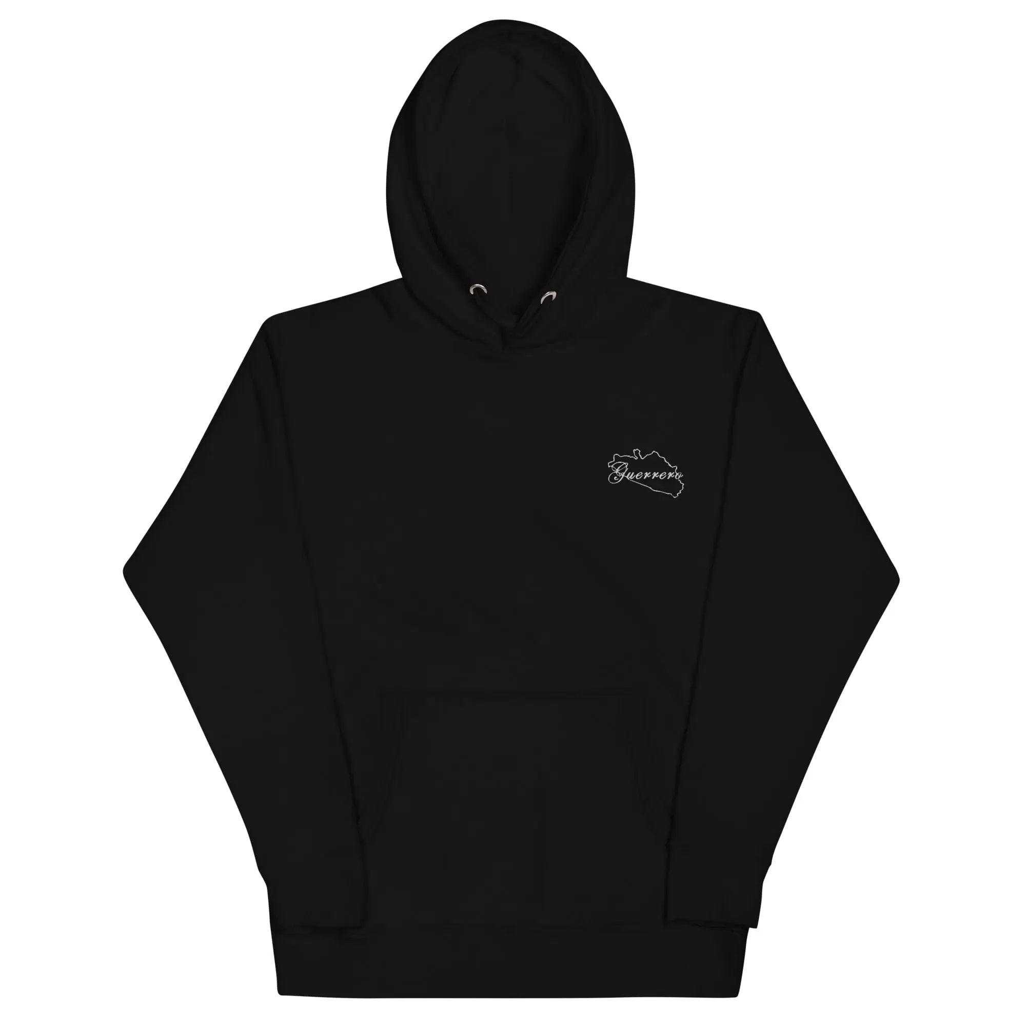 Guerrero Unisex Hoodie, Black, S