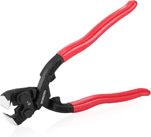 WORKPRO 8 Inch Nail Puller Pliers – High Leverage End Cutting Pliers with CR-V Steel Construction