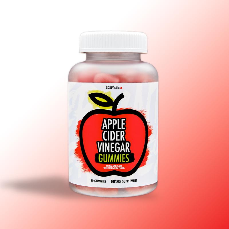 Sculpt Nation Apple Cider Vinegar Gummies -  Digestion Support Healthcare Dietary apple  cider  vinegar Organic Vitamin