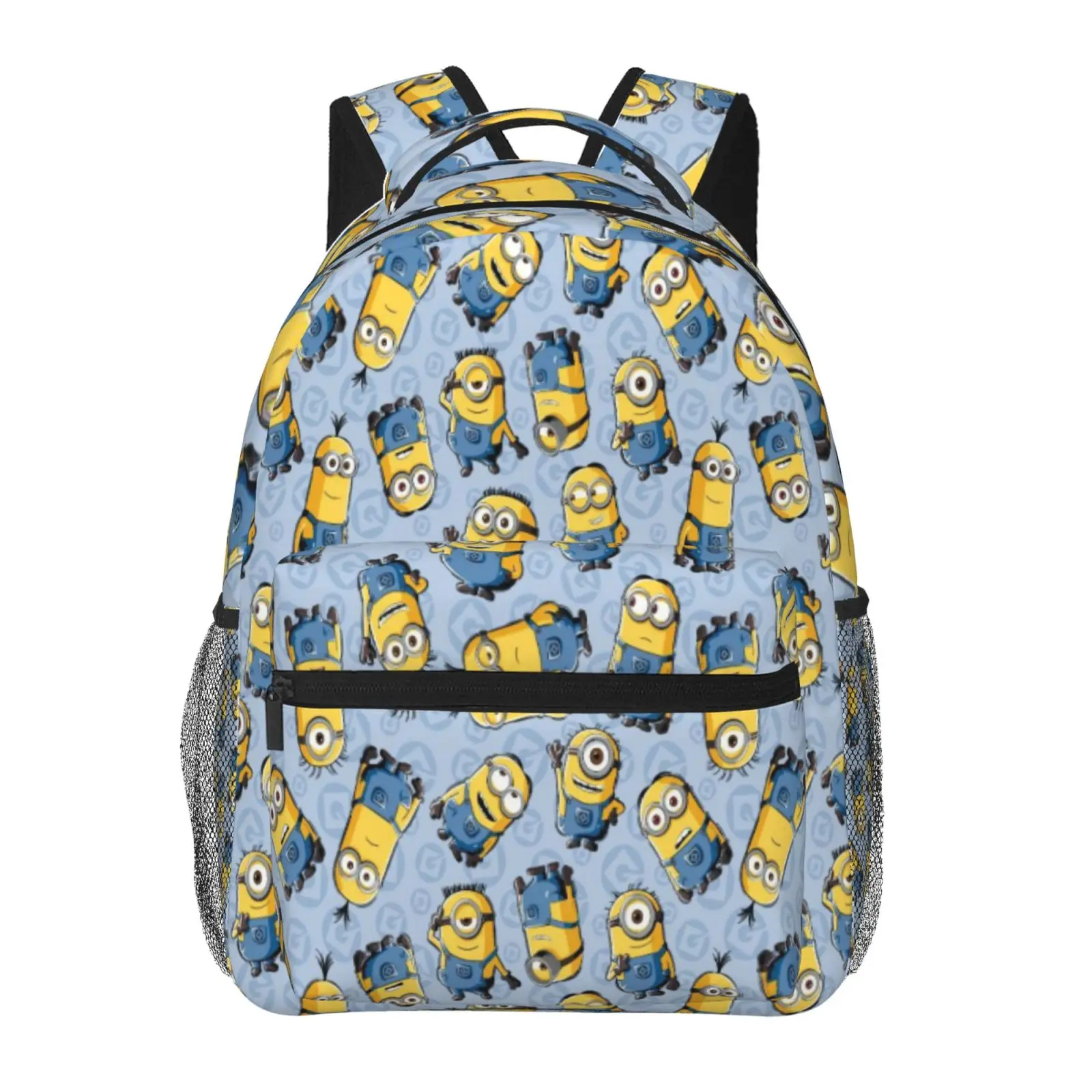 Funny Minions Backpack Large capacity Minion toys daily commuter bag for Outdoor Hiking Business Anime Cartoon Casual Minion Business laptop Daypack  Unisex Gifts for Men Women