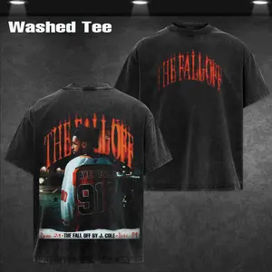 J. Cole - The Fall-Off Tour Graphic V3 For Dreamville High-quality, Soft Cotton T-Shirt, Disc 29, Disc 39 Hip-Hop Shirt, The Fall-Off Album Jermaine Lamar Cole Fan Graphic Tee, Cole World Music Fan Merch Shirt