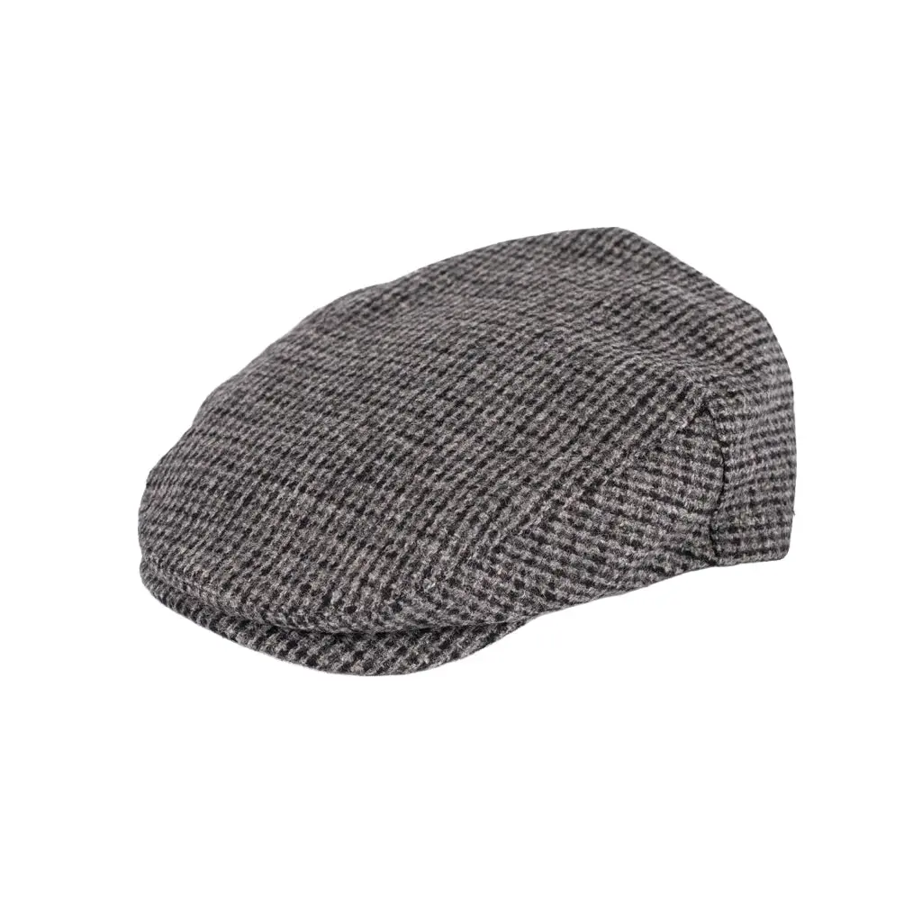 Gueros Houndstooth Cap - B/W