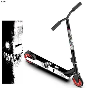 1 Piece Gothic Sticker Set - Heavy Duty PVC DIY Sticker Compatible with Folding Skateboards, Scooters, BMX - Easy to Apply and