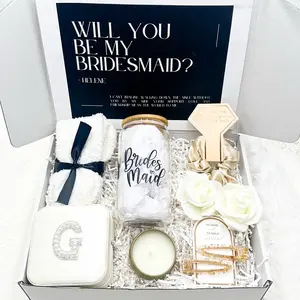 Bridesmaid Proposal Gift Box - Personalized Wedding Present for Bridesmaids - Ideal Gift for Special Occasions