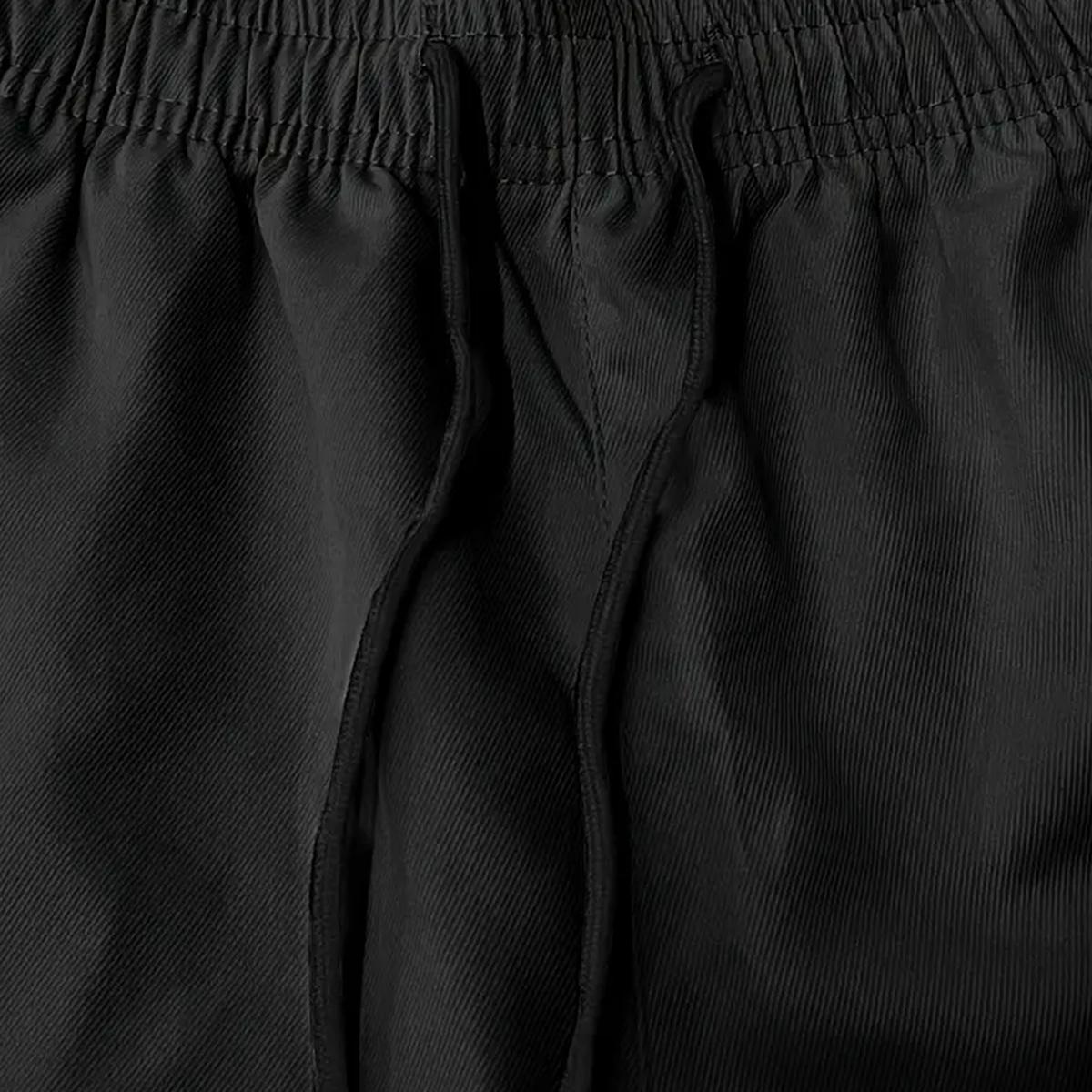 Men's solid-color four-season fashionable casual multi-pocket loose straight-leg hiking training fitness outdoor work pants