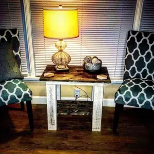 Custom built end table
