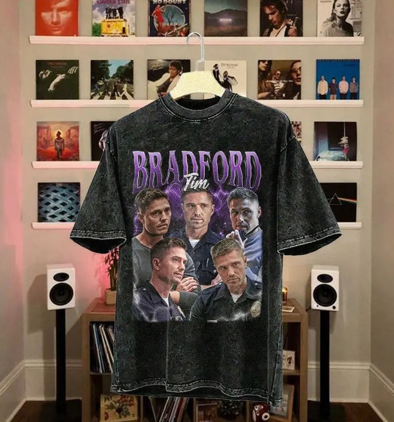 Vintage Washed Tim Bradford Vintage Shirt Gift for Woman anda Man