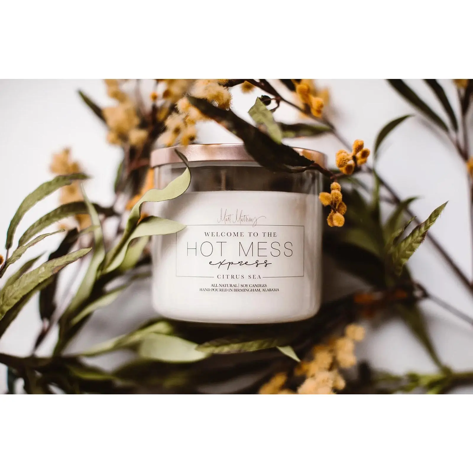 Citrus Sea Candle