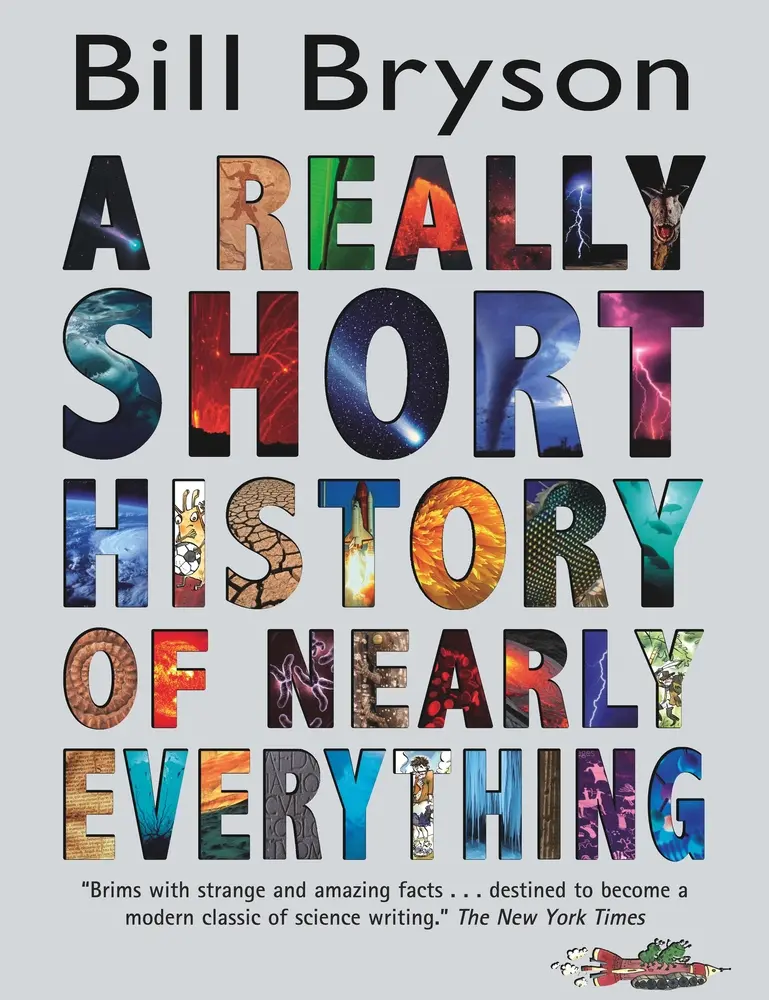 USED Book - A Really Short History of Nearly Everything by Bill Bryson (Hardcover) - english