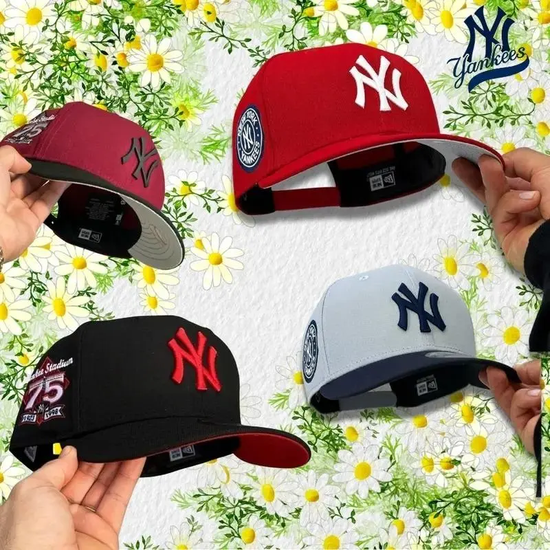 🔥New Era New York Yankees Fitted Cap Iconic MLB Design Summer Fashion Accessory✨